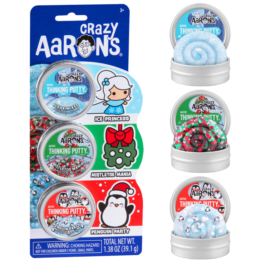 Christmas 2" Fidget Three Pack Z6
